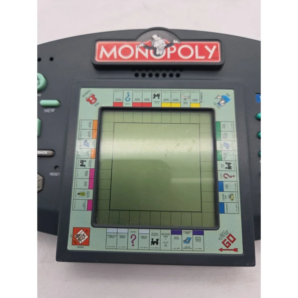 1997 Hasbro Talking Monopoly Electronic Handheld Game Vintage Tested Working